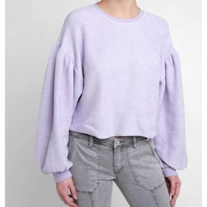 Free People sleeves like these lilac pullover
